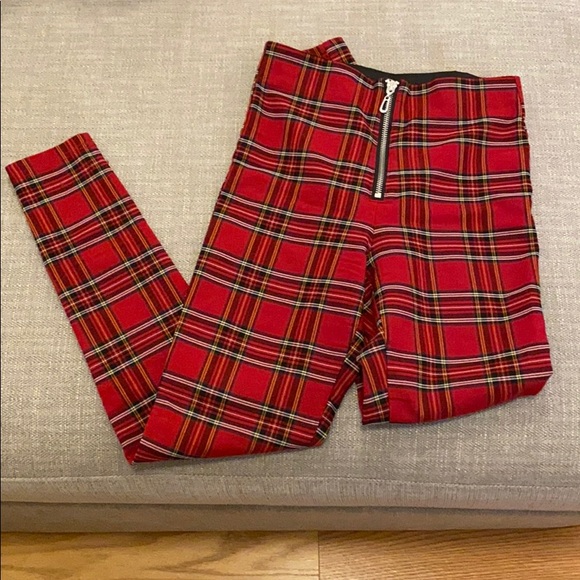 Zara Pants - like new zara plaid pants